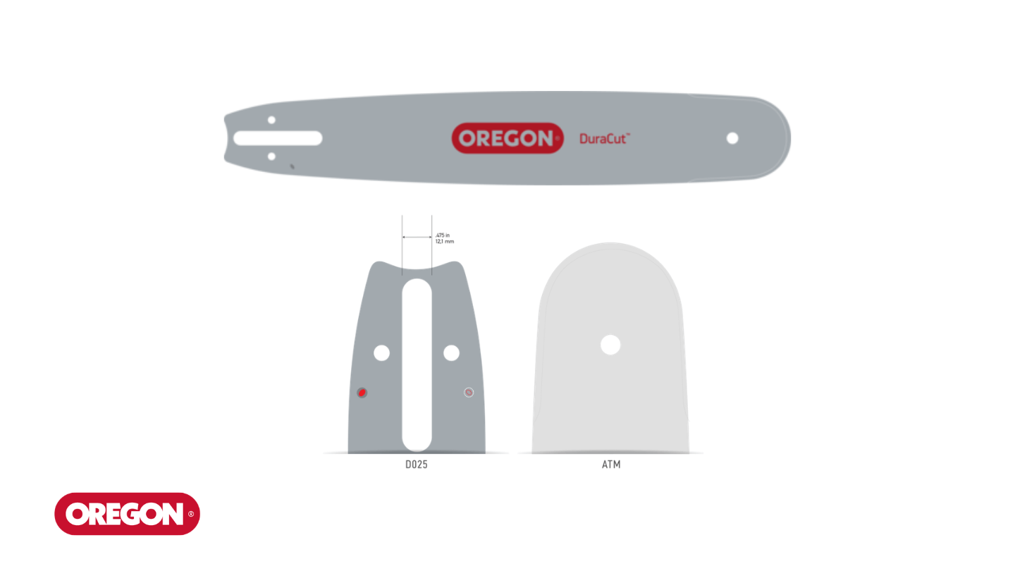 Lam thép Oregon 163ATMD025 16" dài 5 tấc 30 mắt, chân 1.6 li dùng cho 381 phân phối bởi Oregon Việt Nam